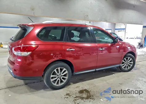 2015 Nissan Pathfinder S z USA, uszkodzony, nr VIN 5N1AR2MM7FC660090